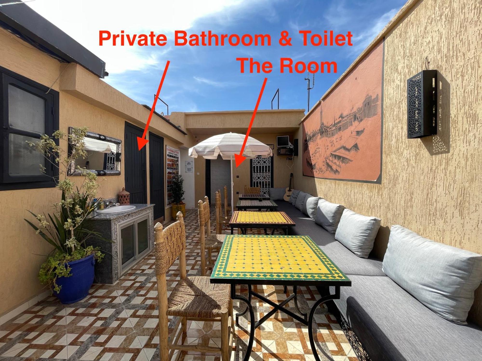 Sun Hostel Marrakesh Eksteriør billede